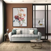 3 Seater Fabric Sofa Furniture for Living Room, Office - Grey