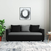 Solimo Rachel 3 Seater Sectional Sofa (Fabric ,Multicolor)