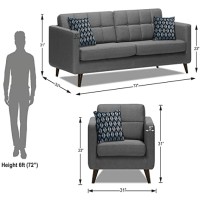 Sofa Architect 5 Seater 3-1-1 Sofa Set 