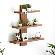 Wooden Wall Shelves for Living Room