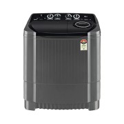 LG 8.5 kg 5 Star Semi-Automatic Top Load Washing Machine (P8535SKMZ, Middle Black, Roller Jet Pulsator)