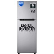 Samsung 236 L 2 Star Digital Inverter Frost Free Double Door Refrigerator (RT28C3032GS/HL, Gray Silver)