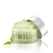 Plum Green Tea Renewed Clarity Night Gel | Normal, Oily, Acne-Prone, Combination Skin | Night Cream For Women | Overnight Repair | 100% Vegan | Paraben Free | 50ml