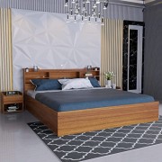 Trevi Bolton Engineered Wood Queen Bed