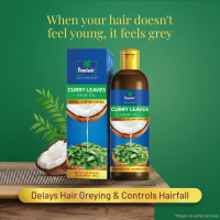 Parachute Advansed Curry Leaves Hair Oil for Hair Fall and Greying Control - With Natural Coconut Oil & Vitamin E - 200ml