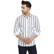 Majestic Man Pure Cotton Stripted Casual Men's Shirt