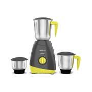 Havells Capture 500 Watt Mixer Grinder with 3 Bigger size Stainless Steel Jar (Grey & Green) with 5 year Motor warranty