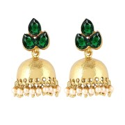 Yellow Chimes Earrings for Women and Girls | Traditional Jhumka | Gold Plated Earring | Accessories Jewellery for Women | Birthday Gift for Girls and Women Anniversary Gift for Wife