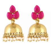 Yellow Chimes Earrings for Women and Girls | Traditional Jhumka | Gold Plated Earring | Accessories Jewellery for Women | Birthday Gift for Girls and Women Anniversary Gift for Wife