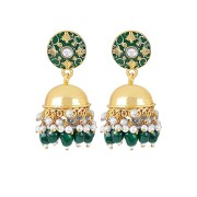 Yellow Chimes Earrings for Women & Girls | Traditional Multicolor Meenakari Earring | Gold Plated Jhumkas | Floral Dangler Earrings | Accessories Jewellery | Birthday & Anniversary Gift