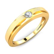 Candere By Kalyan Jewellers Gold and Diamond Ring for Women