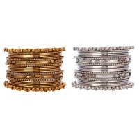 zeneme-jewellery-traditional-silver-plated-oxidized-bracelet-bangles-set-for-girls-women-28-design-2