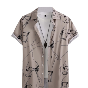 Lymio Casual Shirt for Men|| Shirt for Men|| Men Stylish Shirt || Men Printed Shirt (Mistry)