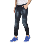 campus-sutra-mens-classic-blue-dark-washed-regular-fit-denim-jeans-with-drawstring-premium-stretchable-cotton-mid-rise-crafted-with-comfort-fit-and-hi