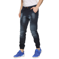 campus-sutra-mens-classic-blue-dark-washed-regular-fit-denim-jeans-with-drawstring-premium-stretchable-cotton-mid-rise-crafted-with-comfort-fit-and-hi
