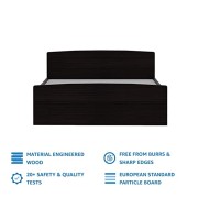 Amazon Brand - Solimo Betty Engineered Wood Queen Bed