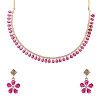 zeneme-jewellery-set-gold-plated-american-diamond-necklace-set-with-earrings-jewellery-for-women-girls