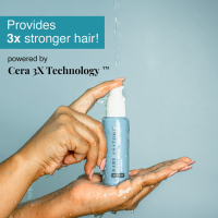 Bare Anatomy Damage Repair Hair Serum, Powered by Cera3x Technology Delivers 3x Hair Strengthening, Serum for Hair Smoothing for Dry and Frizzy Hair, 50ml