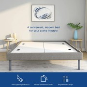 Doctor Dreams by Nilkamal Velvette King Size Bed Without Storage, Ultra-Lightweight Structure | Elegant Modern Design | Velvette Upholstered Corners (78 X 72, Grey, Engineered Wood)