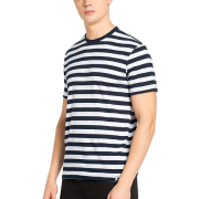 Jockey Men Striped Round Neck Half Sleeved T-Shirt