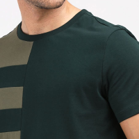 AELOMART Men's T Shirt-(Amt250105-P_Green)