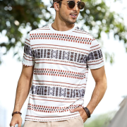 TOPLOT T-Shirt for Men Casual Printed with Short Sleeve (Mens-T-shirt-5056)