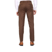 MALENO Slim Fit Men Cotton Blend Formal Trouser