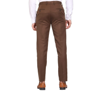 MALENO Slim Fit Men Cotton Blend Formal Trouser