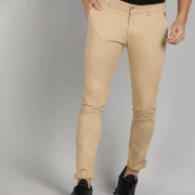 Urbano Fashion Men's Cotton Slim Fit Casual Chinos Trousers Stretch