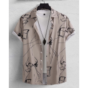 Lymio Casual Shirt for Men|| Shirt for Men|| Men Stylish Shirt || Men Printed Shirt (Mistry)