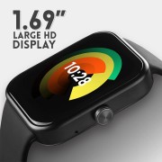 Fastrack Reflex Vox Smartwatch|Alexa Built-in|Bright HD Display|Upto 10 Days Battery|5 ATM Water Resistance|Multiple Sports Modes|100+ Watchfaces|24x7 HRM|Sp02|Stress Monitor|Camera & Music Control