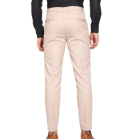 MALENO Slim Fit Men Cotton Blend Formal Trouser