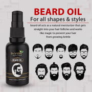 Dr.Vedic Beard Hair Growth Oil For Faster Beard Growth And Thicker Looking Beard | Beard Oil for Patchy And Uneven Beard (30ML) (Pack of 1)