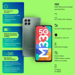 samsung-galaxy-m33-5g-mystique-green-6gb-128gb-storage-6000mah-battery-upto-12gb-ram-with-ram-plus-without-travel-adapter