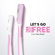 LetsShave Evior Reusable Face & Eyebrow Razor For Women | For Insant & Painless Hair Removal | For Face, Eyebrow, Chin, Vellus hair, Upper Lips | Derma-Planing Tool for Sensitive Skin - Pack of 3