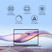Xiaomi NotebookPro QHD+ IPS AntiGlare Display Intel Core i5-11300H 11th Gen 14 inch(35.56 cm) Thin & Light Laptop(8GB/512GB SSD/Iris Xe Graphics/Windows 11/MS Office 21/Backlight KB/FP Sensor/1.4 Kg)