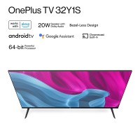 OnePlus 80 cm (32 inches) Y Series HD Ready Smart Android LED TV 32 Y1S (Black)