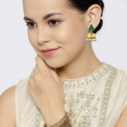 Yellow Chimes Earrings for Women and Girls | Traditional Jhumka | Gold Plated Earring | Accessories Jewellery for Women | Birthday Gift for Girls and Women Anniversary Gift for Wife