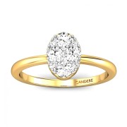 Candere By Kalyan Jewellers Gold and Diamond Ring for Women
