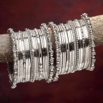 zeneme-jewellery-traditional-silver-plated-oxidized-bracelet-bangles-set-for-girls-and-women
