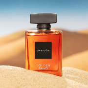 UPSILON Golden Sand Eau De Parfum Premium Long Lasting Fresh & Powerful Fragrance Spray Travel Friendly Luxury Parfum Scent | Mens Perfume | 100ml - Pack Of 1