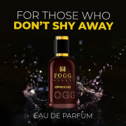 Fogg Men's Long-Lasting Fresh & Powerful Fragrance Xpressio Scent, Eau De Parfum - 100ml