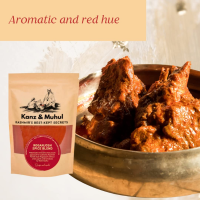 KANZ & MUHUL Kashmiri Spice Blend Collection of Roganjosh,Kaliya & Yakhni Spice Blend Kashmiri Masla for Aromatic and red hue,Light Curry with Yellow hue & Golden Hue Turmeric curry (80 GM X 3 Pack)