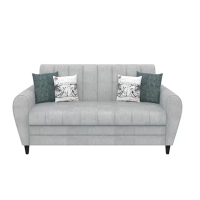 3 Seater Fabric Sofa Furniture for Living Room, Office - Grey
